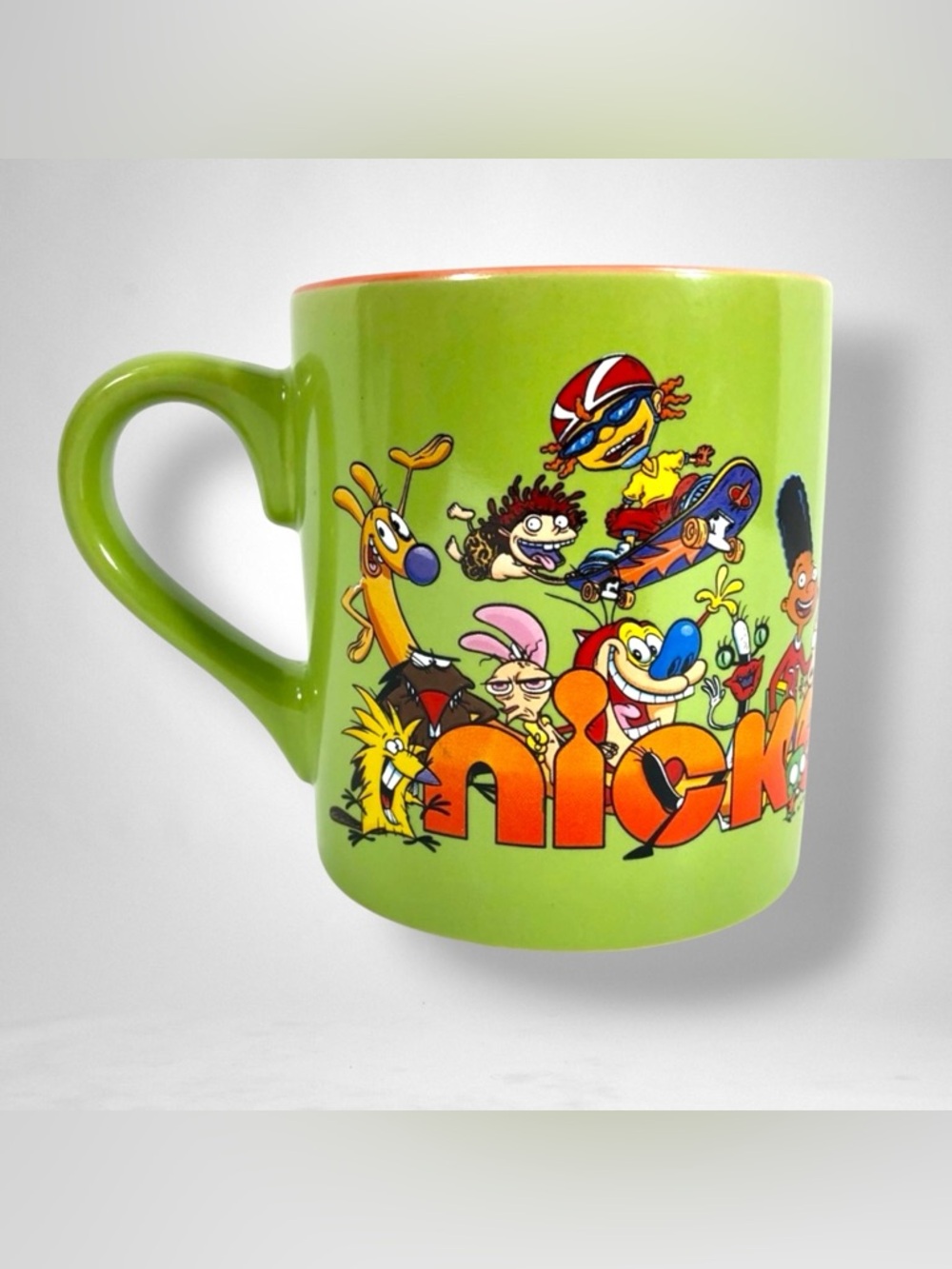 Nickelodeon Retro '90s Characters Coffee Mug 14oz